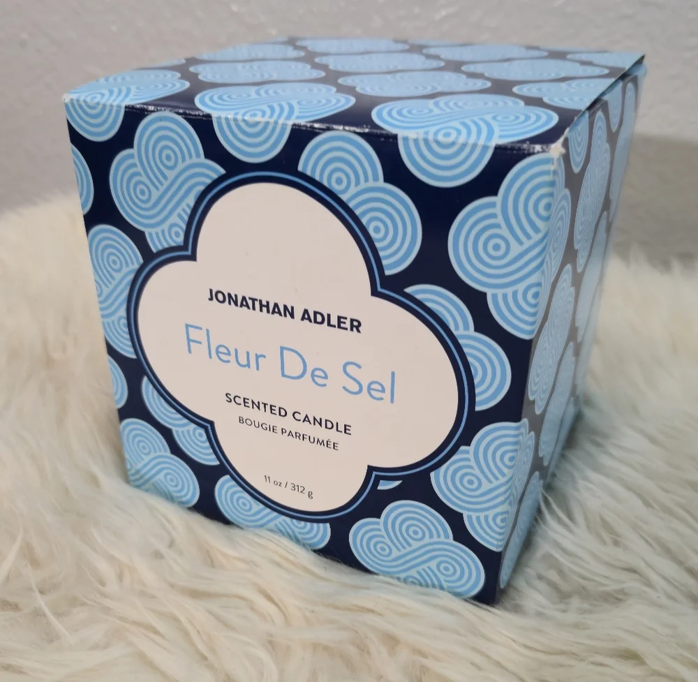 Jonathan Adler Fleur De Sel Ceramic Candle 11oz